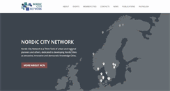 Desktop Screenshot of nordiccitynetwork.com